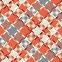 Tartan Pattern Seamless. Pastel Gingham Patterns Seamless Tartan Illustration Set for Scarf, Blanket, Other Modern Spring Summer Autumn Winter Holiday Fabric Print. vector