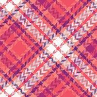 Plaid Patterns Seamless. Abstract Check Plaid Pattern Seamless. Tartan Illustration Set for Scarf, Blanket, Other Modern Spring Summer Autumn Winter Holiday Fabric Print. vector