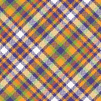 Scottish Tartan Pattern. Checker Pattern Seamless Tartan Illustration Set for Scarf, Blanket, Other Modern Spring Summer Autumn Winter Holiday Fabric Print. vector