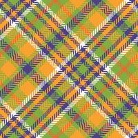 Scottish Tartan Pattern. Checker Pattern Template for Design Ornament. Seamless Fabric Texture. vector
