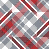 Tartan Pattern Seamless. Pastel Scottish Tartan Pattern Traditional Pastel Scottish Woven Fabric. Lumberjack Shirt Flannel Textile. Pattern Tile Swatch Included. vector