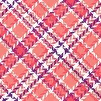 Plaid Patterns Seamless. Traditional Scottish Checkered Background. Traditional Scottish Woven Fabric. Lumberjack Shirt Flannel Textile. Pattern Tile Swatch Included. vector