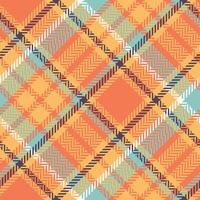 Scottish Tartan Pattern. Checkerboard Pattern Template for Design Ornament. Seamless Fabric Texture. vector