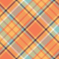 Scottish Tartan Pattern. Checkerboard Pattern Template for Design Ornament. Seamless Fabric Texture. vector