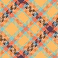 Scottish Tartan Pattern. Classic Plaid Tartan Seamless Tartan Illustration Set for Scarf, Blanket, Other Modern Spring Summer Autumn Winter Holiday Fabric Print. vector