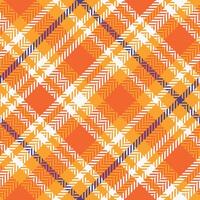 Scottish Tartan Pattern. Plaid Pattern Seamless Seamless Tartan Illustration Set for Scarf, Blanket, Other Modern Spring Summer Autumn Winter Holiday Fabric Print. vector