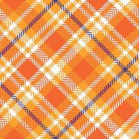 Scottish Tartan Pattern. Plaid Pattern Seamless Seamless Tartan Illustration Set for Scarf, Blanket, Other Modern Spring Summer Autumn Winter Holiday Fabric Print. vector