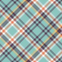 Scottish Tartan Pattern. Gingham Patterns Seamless Tartan Illustration Set for Scarf, Blanket, Other Modern Spring Summer Autumn Winter Holiday Fabric Print. vector