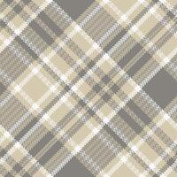 Scottish Tartan Seamless Pattern. Classic Plaid Tartan for Scarf, Dress, Skirt, Other Modern Spring Autumn Winter Fashion Textile Design. vector