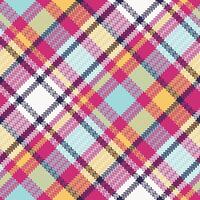 Scottish Tartan Seamless Pattern. Tartan Plaid Seamless Pattern. Template for Design Ornament. Seamless Fabric Texture. vector