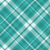 Tartan Pattern Seamless. Pastel Scottish Plaid, Seamless Tartan Illustration Set for Scarf, Blanket, Other Modern Spring Summer Autumn Winter Holiday Fabric Print. vector