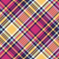Scottish Tartan Seamless Pattern. Tartan Plaid Seamless Pattern. Seamless Tartan Illustration Set for Scarf, Blanket, Other Modern Spring Summer Autumn Winter Holiday Fabric Print. vector