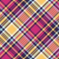 Scottish Tartan Seamless Pattern. Tartan Plaid Seamless Pattern. Seamless Tartan Illustration Set for Scarf, Blanket, Other Modern Spring Summer Autumn Winter Holiday Fabric Print. vector