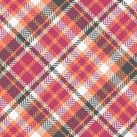 Classic Scottish Tartan Design. Checkerboard Pattern. Template for Design Ornament. Seamless Fabric Texture. vector