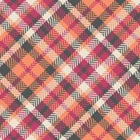 Classic Scottish Tartan Design. Tartan Seamless Pattern. Template for Design Ornament. Seamless Fabric Texture. vector