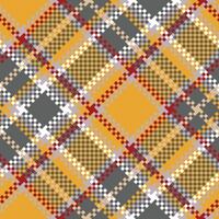 Tartan Pattern Seamless. Pastel Classic Pastel Scottish Tartan Design. Flannel Shirt Tartan Patterns. Trendy Tiles for Wallpapers. vector