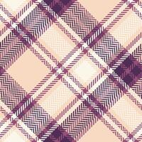 Classic Scottish Tartan Design. Tartan Plaid Seamless Pattern. Template for Design Ornament. Seamless Fabric Texture. vector