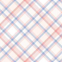 Tartan Plaid Seamless Pattern. Checkerboard Pattern. Traditional Scottish Woven Fabric. Lumberjack Shirt Flannel Textile. Pattern Tile Swatch Included. vector