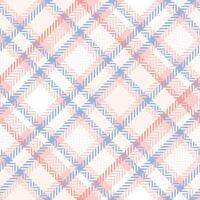 Tartan Plaid Seamless Pattern. Checkerboard Pattern. Traditional Scottish Woven Fabric. Lumberjack Shirt Flannel Textile. Pattern Tile Swatch Included. vector