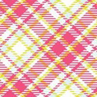Tartan Plaid Seamless Pattern. Gingham Patterns. for Shirt Printing,clothes, Dresses, Tablecloths, Blankets, Bedding, Paper,quilt,fabric and Other Textile Products. vector