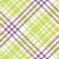 Tartan Plaid Pattern Seamless. Checkerboard Pattern. Seamless Tartan Illustration Set for Scarf, Blanket, Other Modern Spring Summer Autumn Winter Holiday Fabric Print. vector