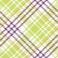 Tartan Plaid Pattern Seamless. Checkerboard Pattern. Seamless Tartan Illustration Set for Scarf, Blanket, Other Modern Spring Summer Autumn Winter Holiday Fabric Print. vector