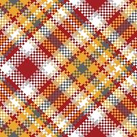 Tartan Seamless Pattern. Sweet Checker Pattern Traditional Scottish Woven Fabric. Lumberjack Shirt Flannel Textile. Pattern Tile Swatch Included. vector