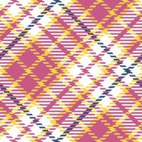 Tartan Plaid Pattern Seamless. Traditional Scottish Checkered Background. Flannel Shirt Tartan Patterns. Trendy Tiles Illustration for Wallpapers. vector