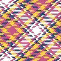 Tartan Plaid Pattern Seamless. Abstract Check Plaid Pattern. Traditional Scottish Woven Fabric. Lumberjack Shirt Flannel Textile. Pattern Tile Swatch Included. vector