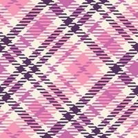 Scottish Tartan Plaid Seamless Pattern, Tartan Seamless Pattern. Seamless Tartan Illustration Set for Scarf, Blanket, Other Modern Spring Summer Autumn Winter Holiday Fabric Print. vector