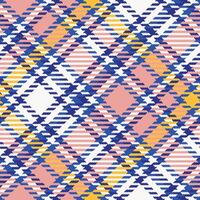 Scottish Tartan Plaid Seamless Pattern, Checker Pattern. Traditional Scottish Woven Fabric. Lumberjack Shirt Flannel Textile. Pattern Tile Swatch Included. vector