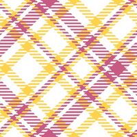 Tartan Plaid Pattern Seamless. Abstract Check Plaid Pattern. Flannel Shirt Tartan Patterns. Trendy Tiles Illustration for Wallpapers. vector
