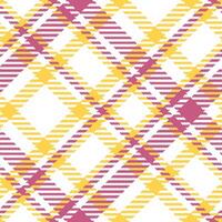 Tartan Plaid Pattern Seamless. Abstract Check Plaid Pattern. Flannel Shirt Tartan Patterns. Trendy Tiles Illustration for Wallpapers. vector