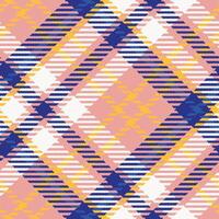 Scottish Tartan Plaid Seamless Pattern, Checkerboard Pattern. for Shirt Printing,clothes, Dresses, Tablecloths, Blankets, Bedding, Paper,quilt,fabric and Other Textile Products. vector