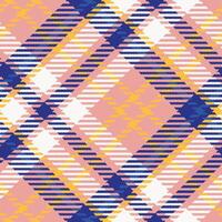 Scottish Tartan Plaid Seamless Pattern, Checkerboard Pattern. for Shirt Printing,clothes, Dresses, Tablecloths, Blankets, Bedding, Paper,quilt,fabric and Other Textile Products. vector