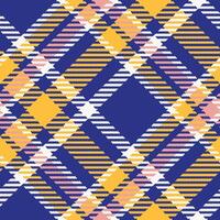 Scottish Tartan Plaid Seamless Pattern, Checker Pattern. Template for Design Ornament. Seamless Fabric Texture. Illustration vector