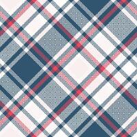 Tartan Plaid Pattern Seamless. Traditional Scottish Checkered Background. Template for Design Ornament. Seamless Fabric Texture. Illustration vector