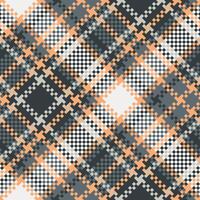 Tartan Seamless Pattern. Sweet Pastel Plaids Pattern for Scarf, Dress, Skirt, Other Modern Spring Autumn Winter Fashion Textile Design. vector