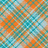 Scottish Tartan Plaid Seamless Pattern, Checker Pattern. Seamless Tartan Illustration Set for Scarf, Blanket, Other Modern Spring Summer Autumn Winter Holiday Fabric Print. vector