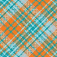 Scottish Tartan Plaid Seamless Pattern, Checker Pattern. Seamless Tartan Illustration Set for Scarf, Blanket, Other Modern Spring Summer Autumn Winter Holiday Fabric Print. vector