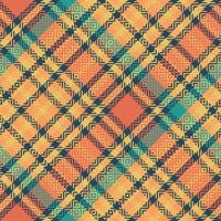 Scottish Tartan Plaid Seamless Pattern, Checker Pattern. for Scarf, Dress, Skirt, Other Modern Spring Autumn Winter Fashion Textile Design. vector