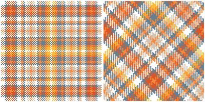 Tartan Seamless Pattern. Scottish Tartan Pattern Template for Design Ornament. Seamless Fabric Texture. vector