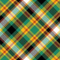 Scottish Tartan Plaid Seamless Pattern, Classic Scottish Tartan Design. Seamless Tartan Illustration Set for Scarf, Blanket, Other Modern Spring Summer Autumn Winter Holiday Fabric Print. vector