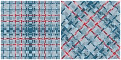 Tartan Seamless Pattern. Tartan Plaid Seamless Pattern. Template for Design Ornament. Seamless Fabric Texture. vector