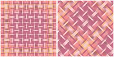 Plaids Pattern Seamless. Checkerboard Pattern Template for Design Ornament. Seamless Fabric Texture. vector