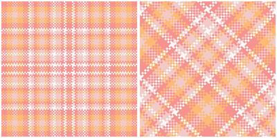Plaids Pattern Seamless. Checkerboard Pattern Traditional Scottish Woven Fabric. Lumberjack Shirt Flannel Textile. Pattern Tile Swatch Included. vector