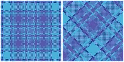 Plaids Pattern Seamless. Classic Plaid Tartan Traditional Scottish Woven Fabric. Lumberjack Shirt Flannel Textile. Pattern Tile Swatch Included. vector