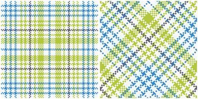 Plaids Pattern Seamless. Classic Scottish Tartan Design. Template for Design Ornament. Seamless Fabric Texture. vector
