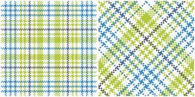 Plaids Pattern Seamless. Classic Scottish Tartan Design. Template for Design Ornament. Seamless Fabric Texture. vector