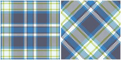 Plaids Pattern Seamless. Traditional Scottish Checkered Background. Template for Design Ornament. Seamless Fabric Texture. vector